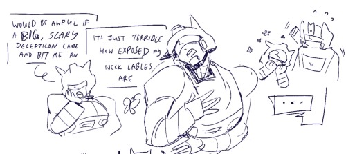 Oh... Oh The Implication Of Jazz Being Hype Over Soundwave's Fangs... The Implication Of Soundwave Being