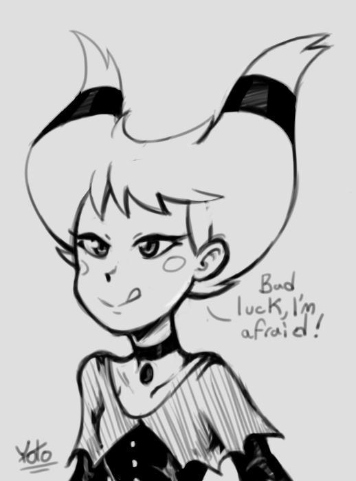 chillguydraws: yotomore: Jinx is the kinda bad luck that I want to give me a bad