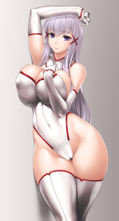 thicc-anime-bishoujo:Enjou Sakuya • Rindou• Find all your thick waifus at Pervify.com