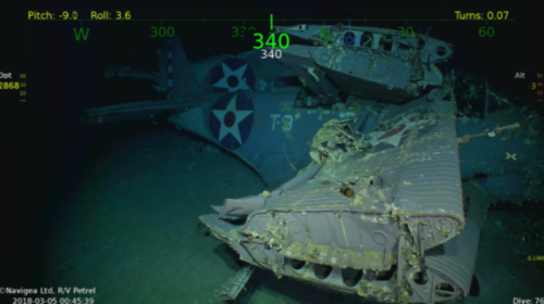 lex-for-lexington:The wreck of USS Lexington (CV-2) has been found.Wreckage from the USS Lexington w