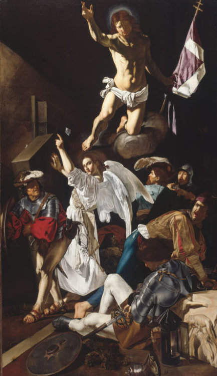 The Resurrection, by Cecco del Caravaggio, Art Institute of Chicago, Chicago.