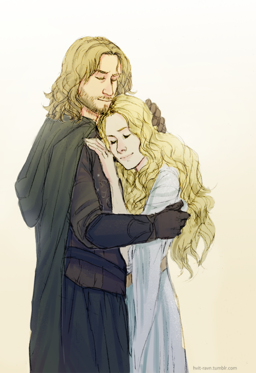 hvit-ravn:i ship them the most of all the other pairings in lotr