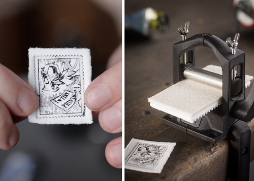 itscolossal:  The Open Press Project is Making the World’s Smallest 3D-Printed Press Even Tinier