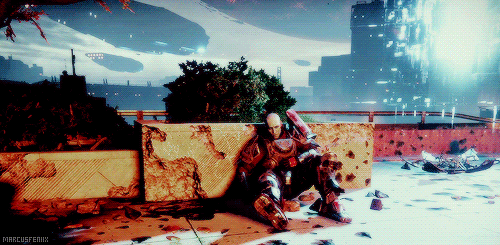 spacedragonstuckonearth:I love how Ikora and Zavala are trying to stand up and have