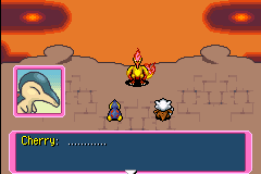 I Don't Think This Part Is Meant To Be Funny But When Your Partner Is A Cyndaquil Its Literally The Funniest