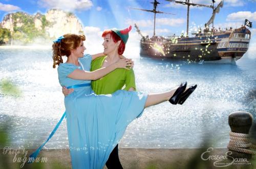 Wonderful NeverlandWendy Darling by Eressea-samaPeter Pan by azure-hawker