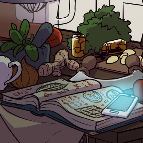 brenna-ivy: It is done! The Modern Male Witch: Kitchen is here! :DHe is a bit messy, but he can alwa