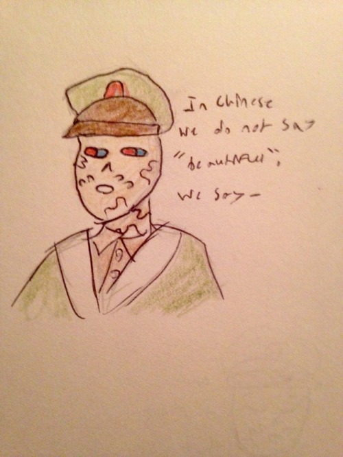 shitty-fallout-art:I never want to write in another language ever again