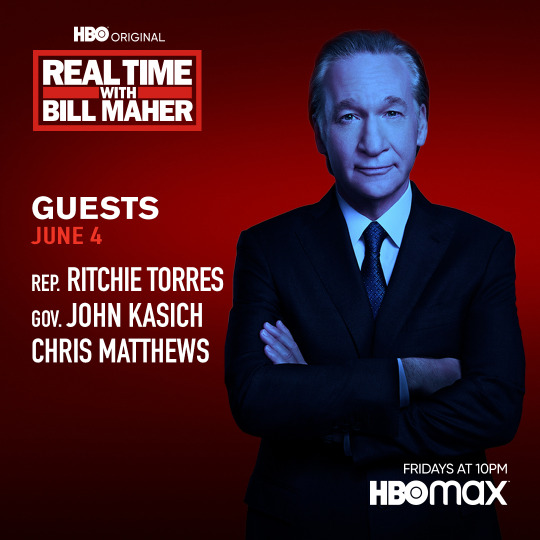 HBO Real Time Guests: Friday, June 4, 2021