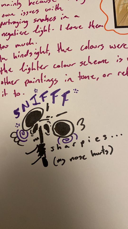I Dont Recommend Huffing Sharpie Fumes While Working On Your Final Art Assessment For High School Ever