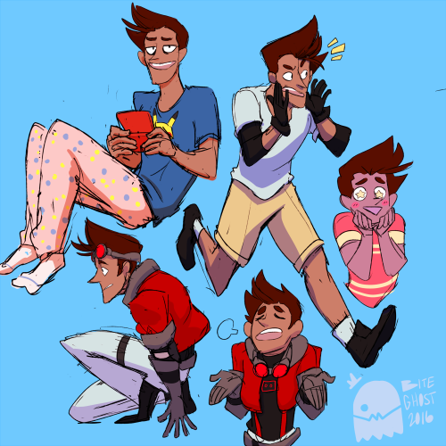 biteghost:sketchpage commission for @purplepuppet whO ASKED ME TO DRAW BILLY FRIC k IN–