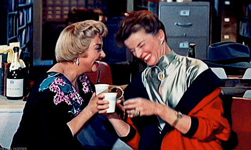 hedda-hopper:  Katharine Houghton Hepburn (May 12, 1907 - June 29, 2003)Desk Set