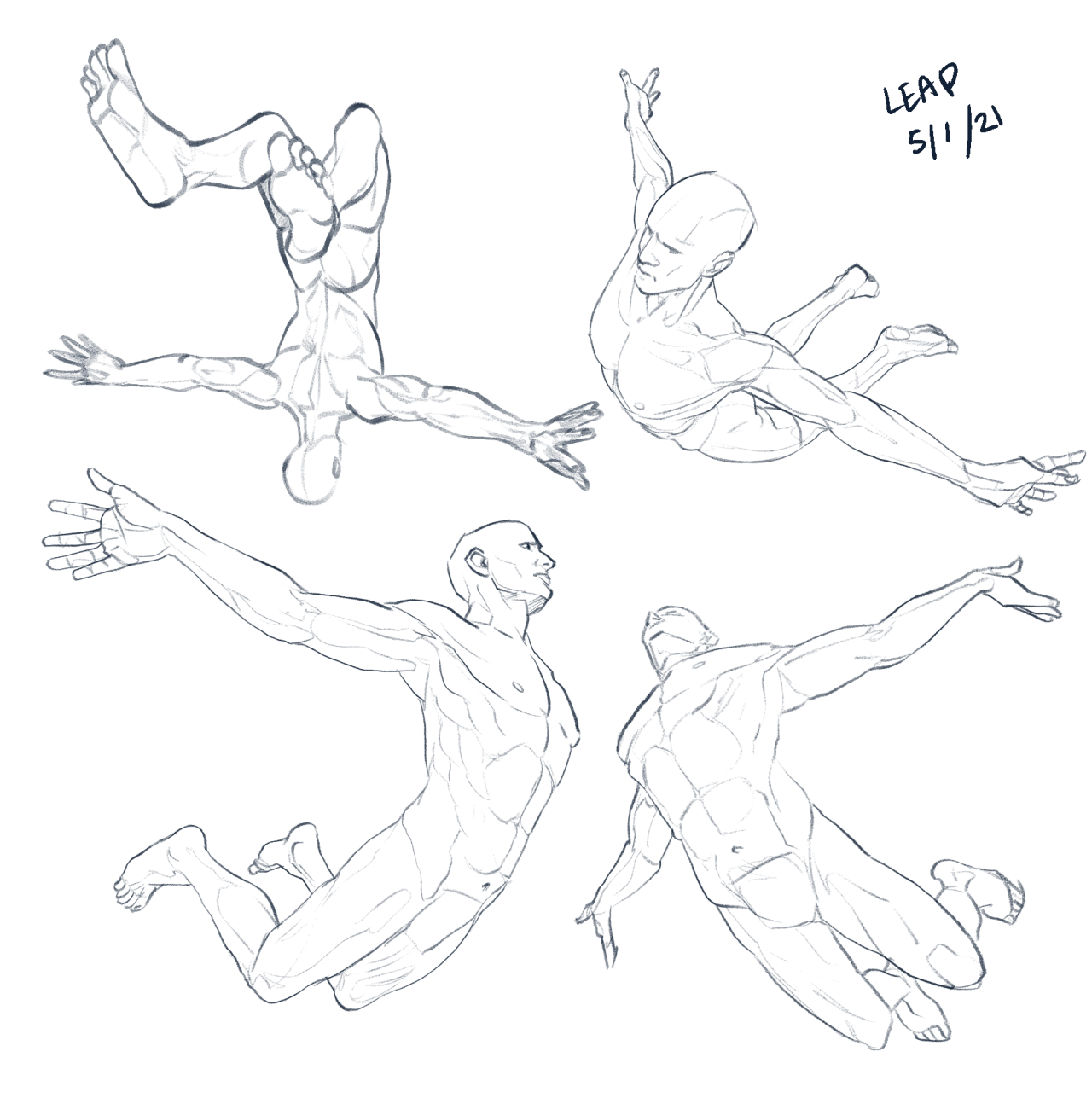 How to Draw a Figure in Perspective  Foreshortening