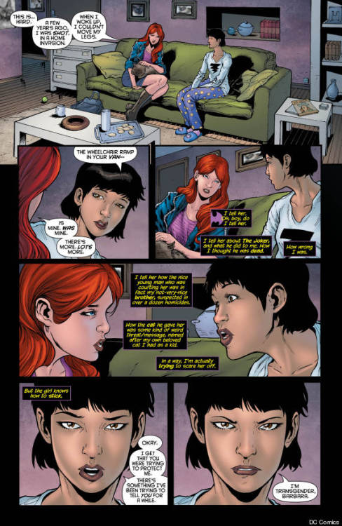 danielextra: SEE: DC Comics Introduces First Openly Transgender (Bisexual &amp; Asian American) 