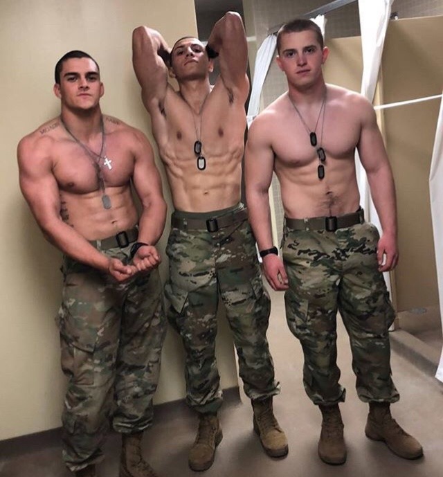 Military men gay