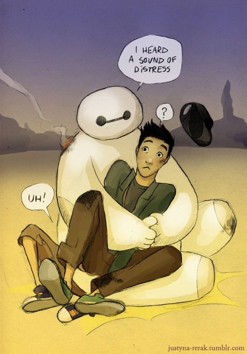 rerak-sketchbook:  Hiro - Are you okay?Tadashi - Yeah, I’m alrightHiro - THEN WHAT WERE YOU THINKING, KNUCKLEHEAD?!