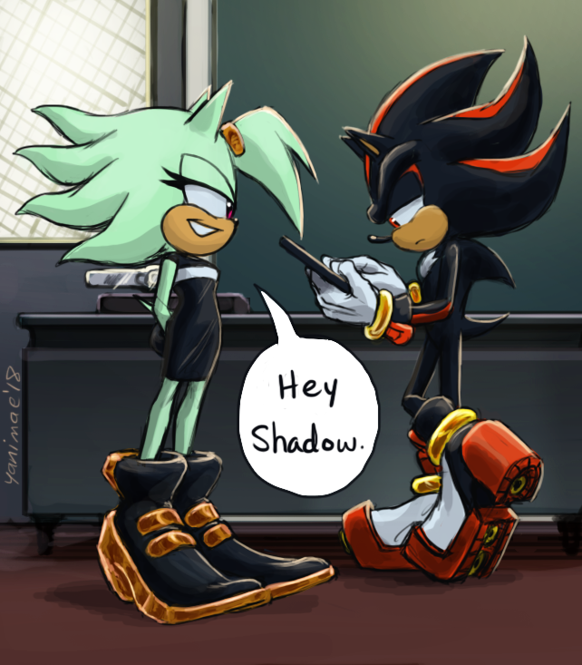 Speed Draw - Shadow w/ Soulcatchers [Sonic FanArt] 