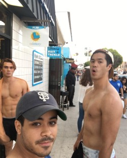 hotfamousmen:  KJ Apa, Christian Navarro and Ross Butler