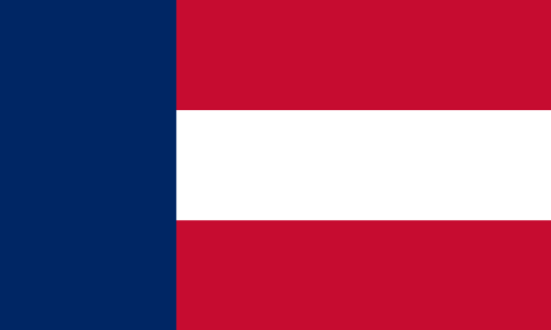 Flag of the US State of Georgia from 1879-1902