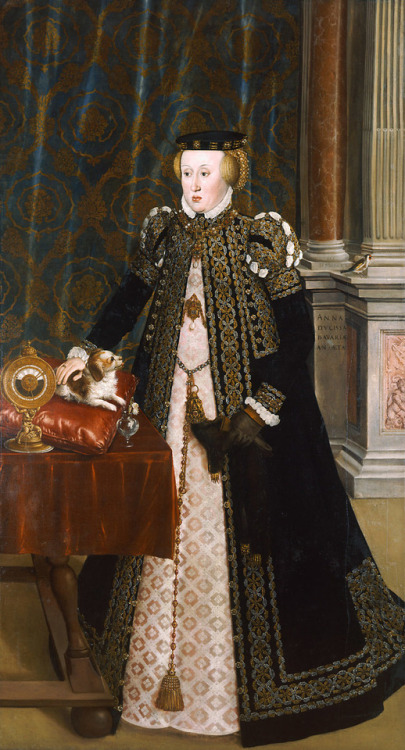 Archduchess Anna of Austria by Hans Mielich or Muelich, 1556