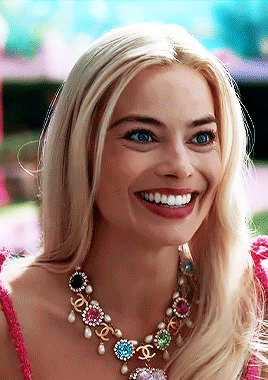 Margot Robbie As Barbie Wearing Chanel In 'Barbie' (2023) Dir. Greta Gerwig