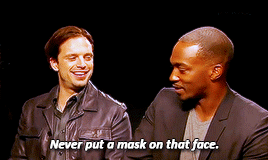 bluesteelstan:Sebastian + reactions to being complimented pt.1 (pt.2)