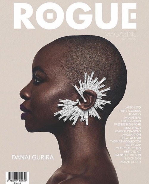 kumewa:Danai Gurira for Rogue Magazine