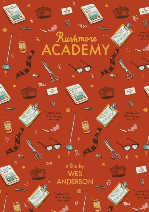 we-dig-film-posters:Love Wes Anderson? Then you must love this very talented illustrator Andrés Loza