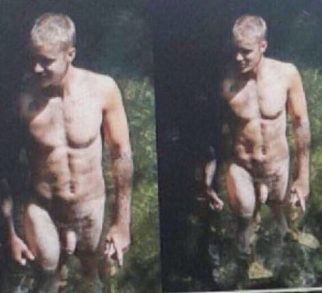 fuckyoustevepena:  Here ya go! “Alleged” Justin Bieber NAKED. He’s Cut. #JustinBieber