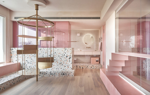 the pink house by KC Design