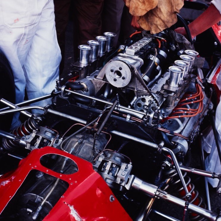 itsawheelthing:  Ferrari Friday … what we miss … simplicityLorenzo Bandini, Ferrari