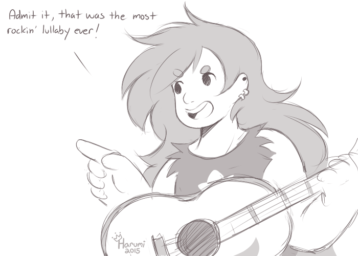Headcanon that Greg used to play music for Sour Cream as a baby to get him to stop
