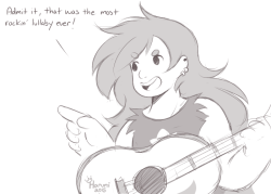 Headcanon that Greg used to play music for