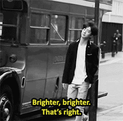 im-a-bitch-so-deal-with-it:  That moment when Bang Yongguk found out a brighter expression is harder than being a world protector 