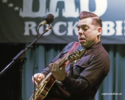 zphotosnet:  One of Texas’ premier roots/rockabilly bands, captured live at Viva Las Vegas 17 at the Orleans Casino in Las Vegas NV on April 18, 2019. The Octanes include Adam Burchfield (Guitar, Vocals) , Drew Hays (bass, vocals), and “Sneaky”