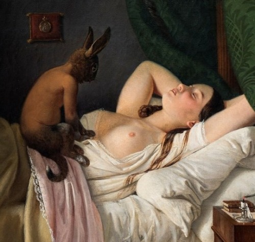 leserpente: Ditlev Blunck (1798-1853) Nightmare, 1846.