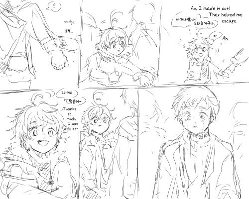 yuseirra:*tpn spoilers* I was spoiled of what happens in chapter 180 earlierand so…I ended up drawin