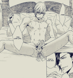 yuki-loves-yaoi:  “What a nice view.”