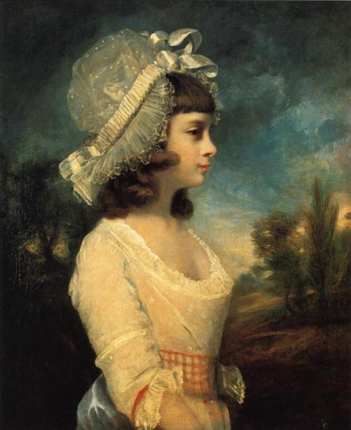 Theresa Parker, 1787, Joshua ReynoldsMedium: oil,canvas