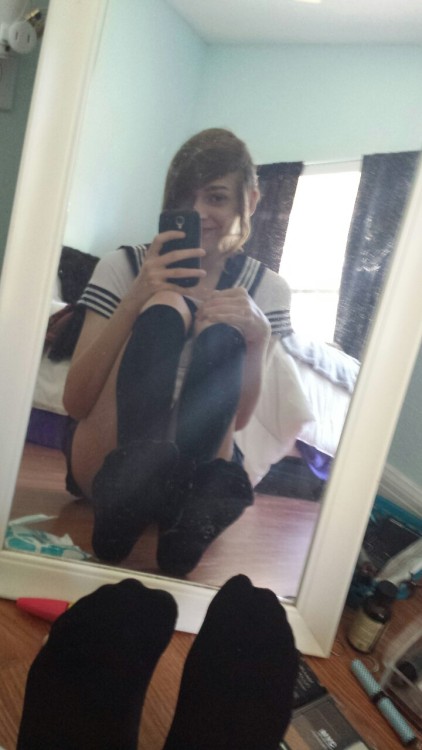 every1isstealinggoodnames:  I’ve hade this schoolgirl outfit forever. Idk why I’m just now deciding to take pics in it
