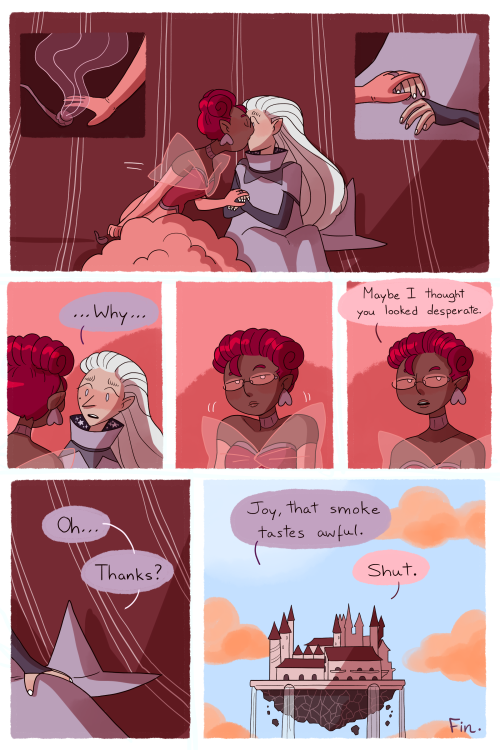 marianascosta: My current comic is very grey and muted, so I guess I wanted to see if I could do som