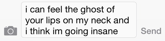 co-existence:  texts that i never sent