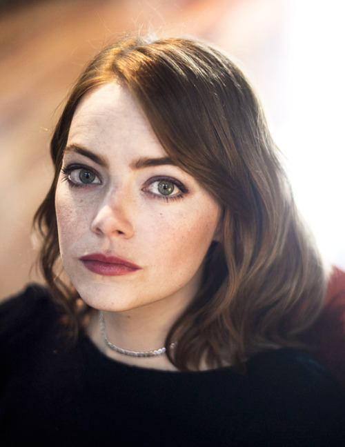 emmastonedaily:Emma Stone for The Washington Post