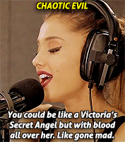 arianagrandre: Ariana Grande Character Alignment Chart (insp.)