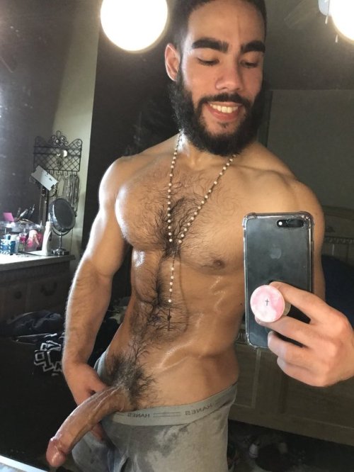 Porn Pics puphawaii:  showinbulge:Jesus_Really   bone-up!