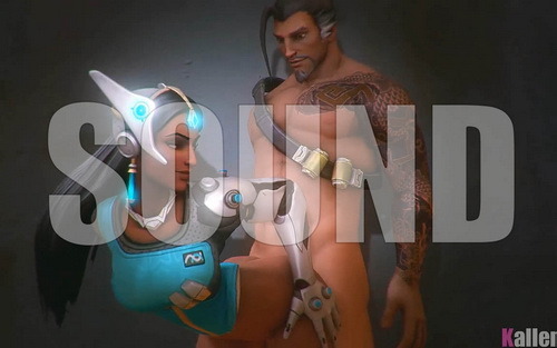 Porn Pics Symmetra & Hanzo (Sound)