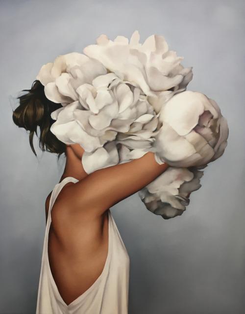 Amy Judd (British, b. 1980, Sandwich, Kent, England) - 1: Unknown Title  2: Hiding Behind The Moon, 