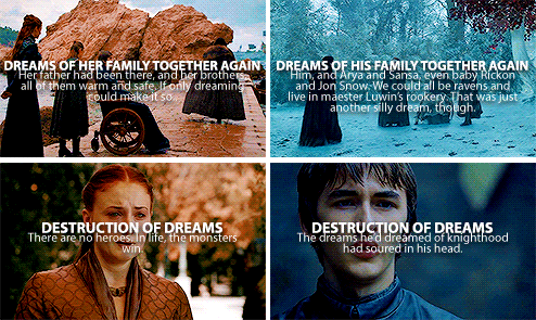 wiinged-wolf: Bran + Parallels -&gt; Sansa Stark