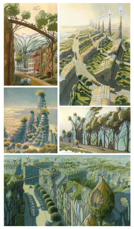 Works of Luc Schuiten 