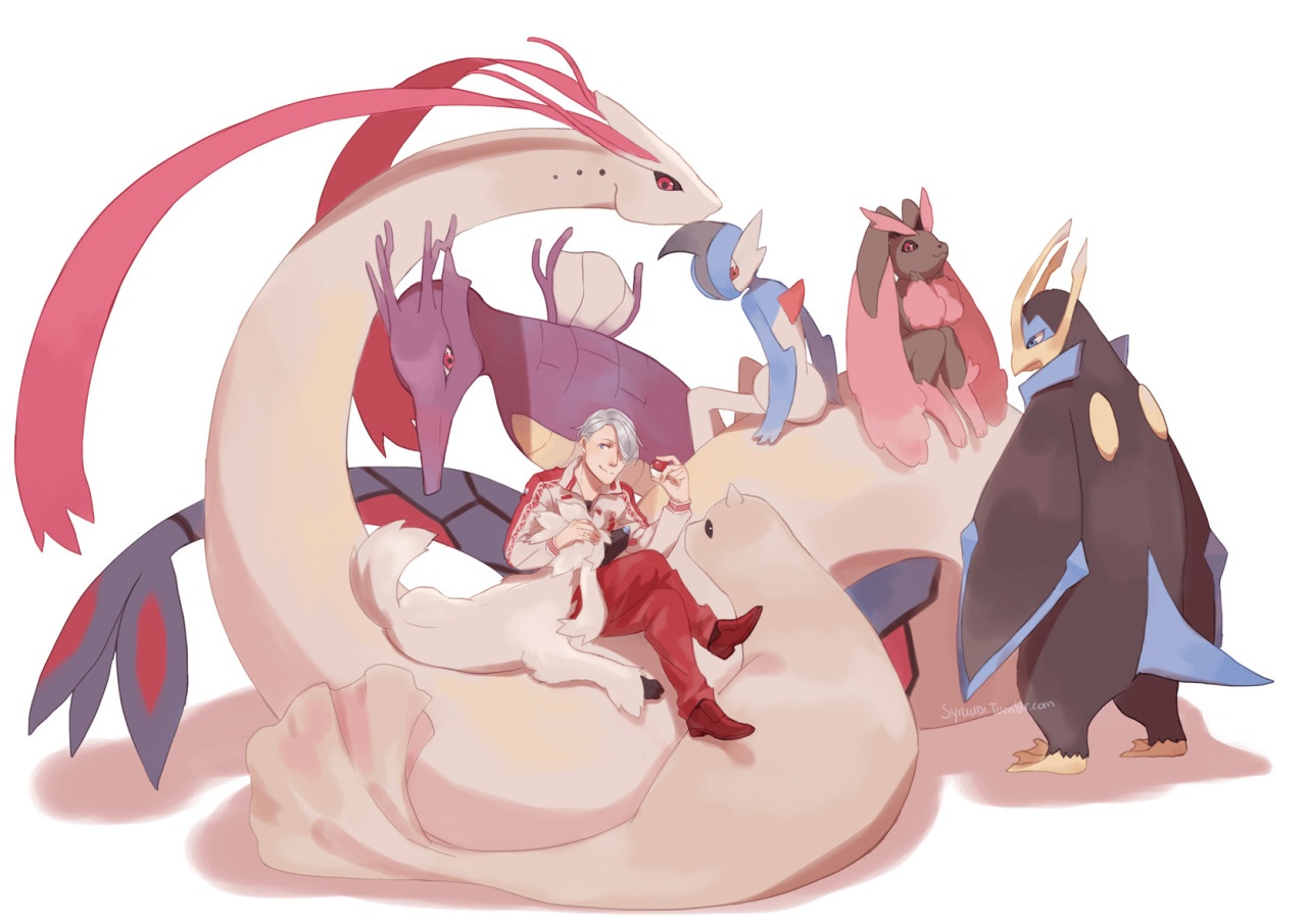syruubi: Pokemon AU? Pokemon AU. I guess it would take place in pokemon contests